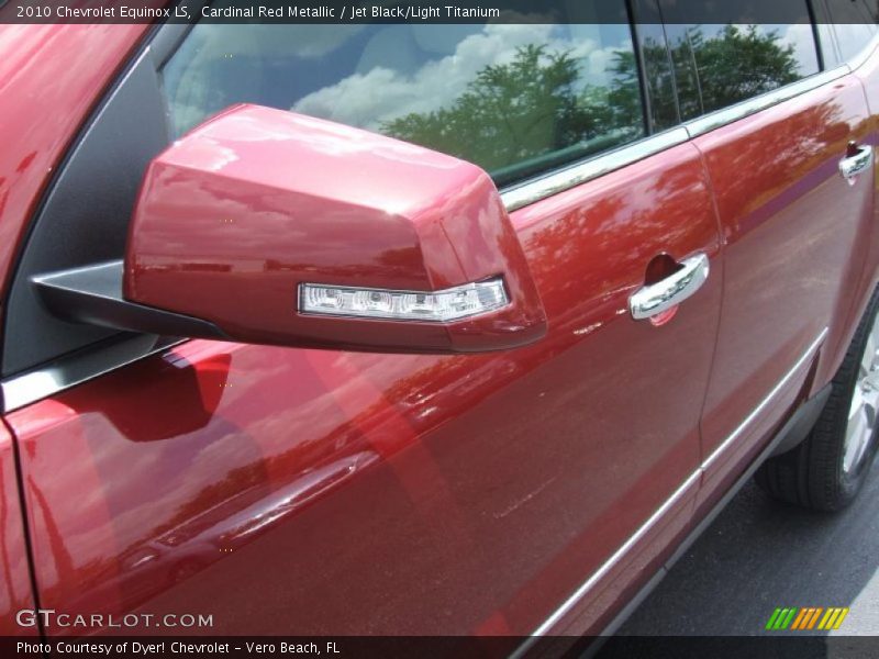 Cardinal Red Metallic / Jet Black/Light Titanium 2010 Chevrolet Equinox LS