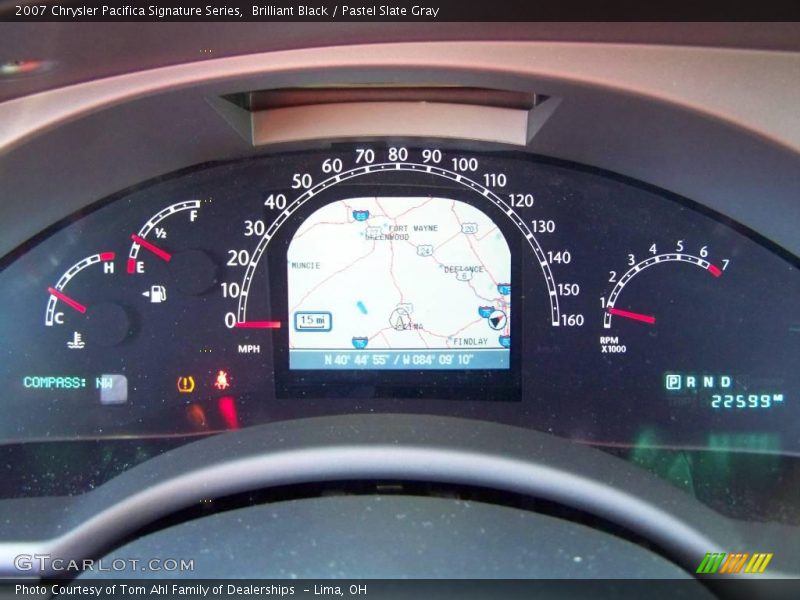 Brilliant Black / Pastel Slate Gray 2007 Chrysler Pacifica Signature Series