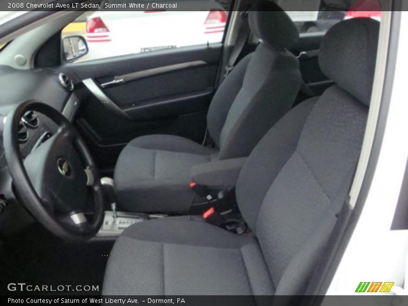 Summit White / Charcoal 2008 Chevrolet Aveo LT Sedan