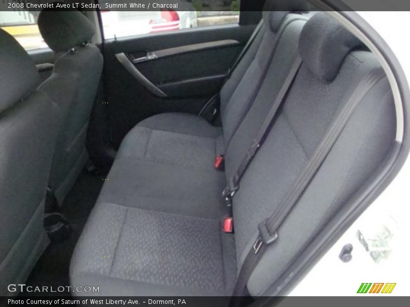 Summit White / Charcoal 2008 Chevrolet Aveo LT Sedan