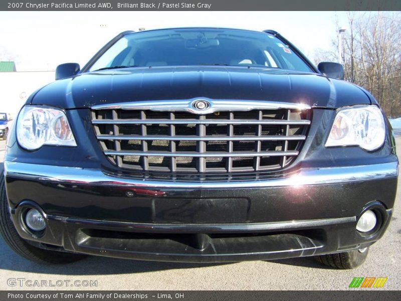Brilliant Black / Pastel Slate Gray 2007 Chrysler Pacifica Limited AWD