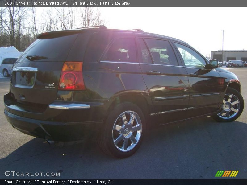 Brilliant Black / Pastel Slate Gray 2007 Chrysler Pacifica Limited AWD