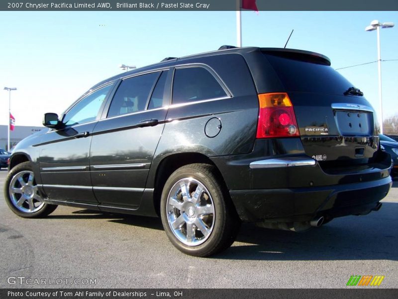 Brilliant Black / Pastel Slate Gray 2007 Chrysler Pacifica Limited AWD