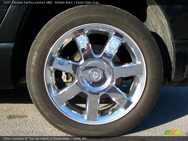 Brilliant Black / Pastel Slate Gray 2007 Chrysler Pacifica Limited AWD