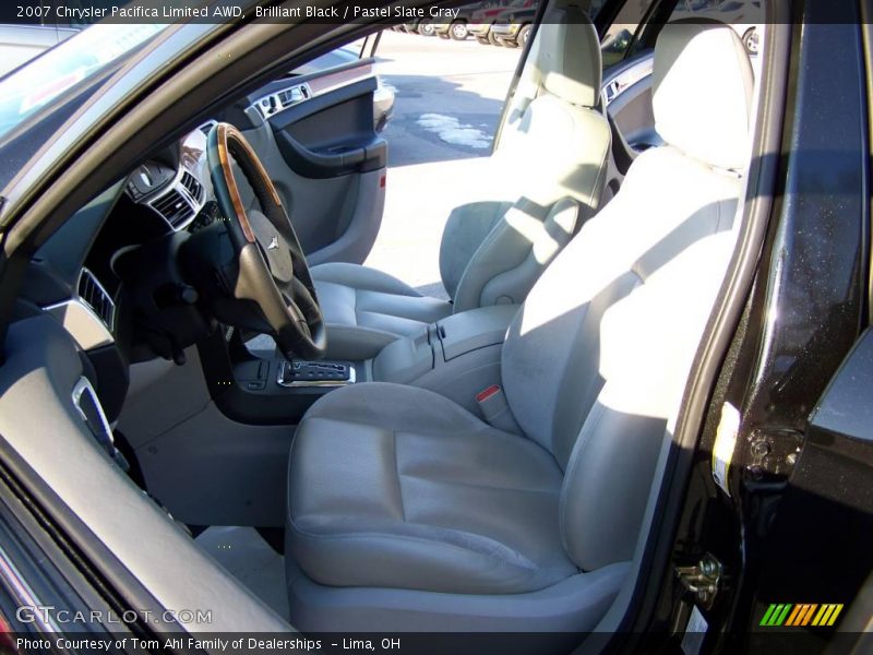 Brilliant Black / Pastel Slate Gray 2007 Chrysler Pacifica Limited AWD