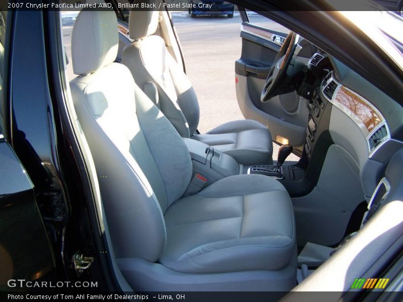 Brilliant Black / Pastel Slate Gray 2007 Chrysler Pacifica Limited AWD