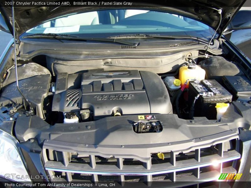 Brilliant Black / Pastel Slate Gray 2007 Chrysler Pacifica Limited AWD