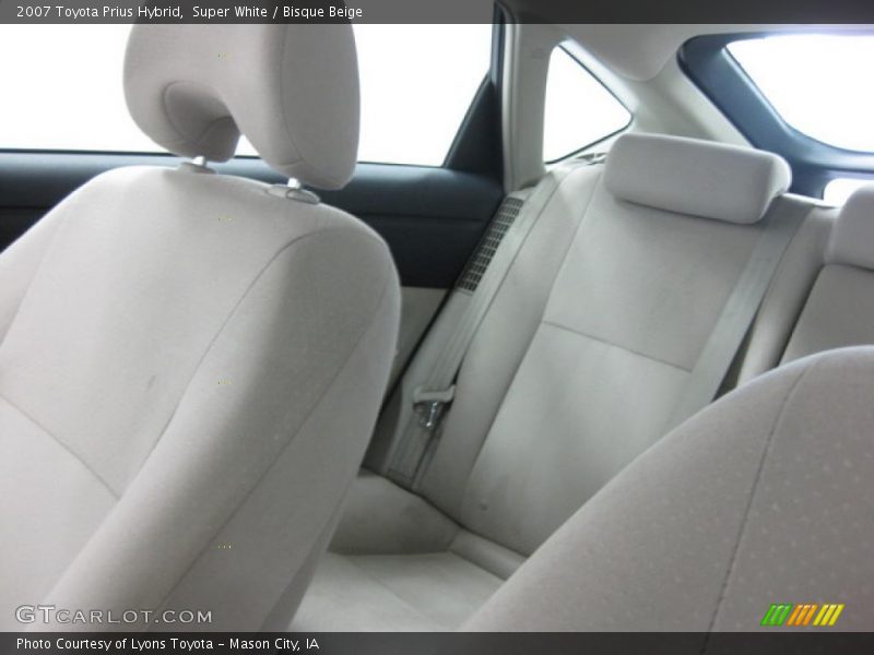 Super White / Bisque Beige 2007 Toyota Prius Hybrid