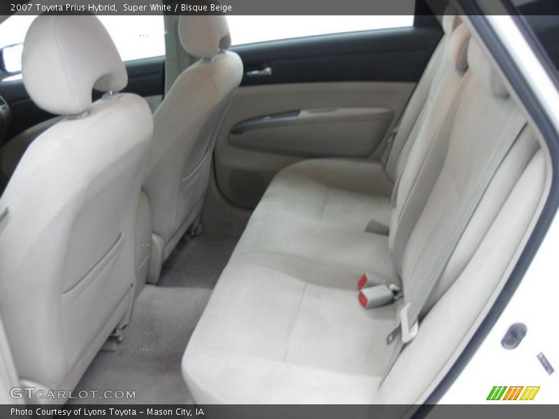 Super White / Bisque Beige 2007 Toyota Prius Hybrid
