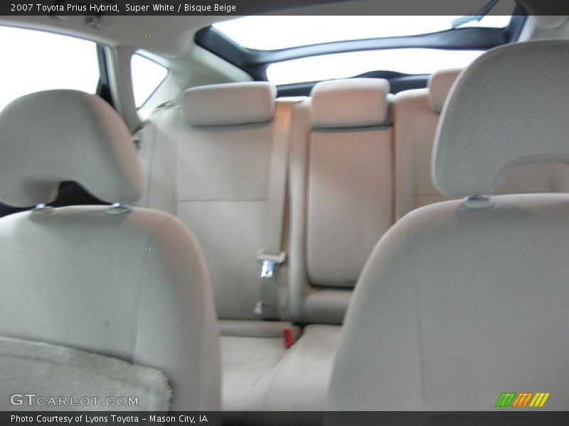 Super White / Bisque Beige 2007 Toyota Prius Hybrid