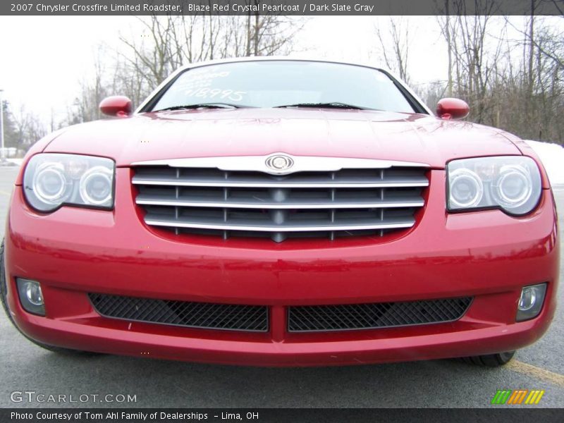 Blaze Red Crystal Pearlcoat / Dark Slate Gray 2007 Chrysler Crossfire Limited Roadster
