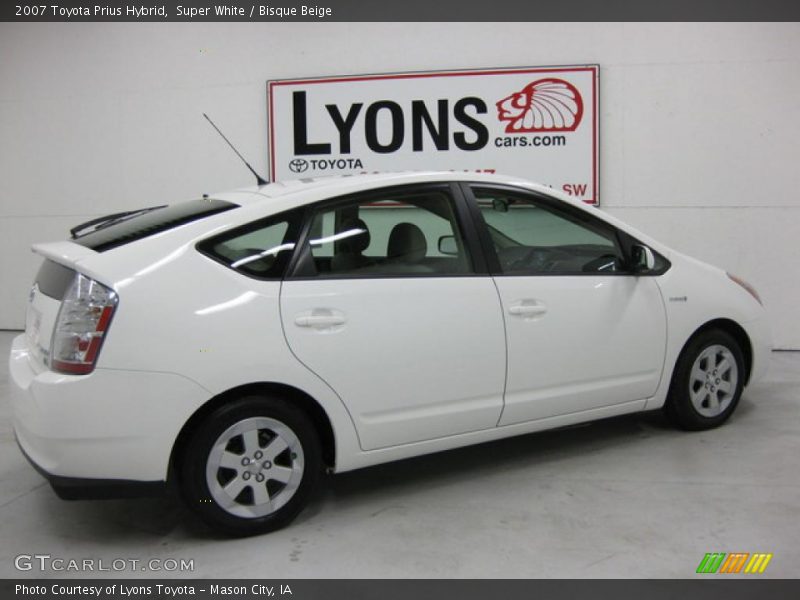 Super White / Bisque Beige 2007 Toyota Prius Hybrid