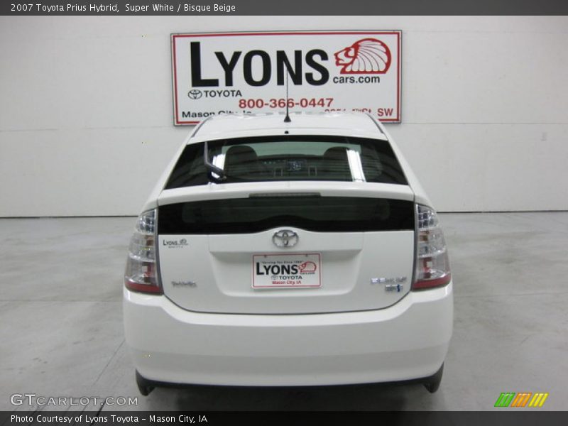 Super White / Bisque Beige 2007 Toyota Prius Hybrid