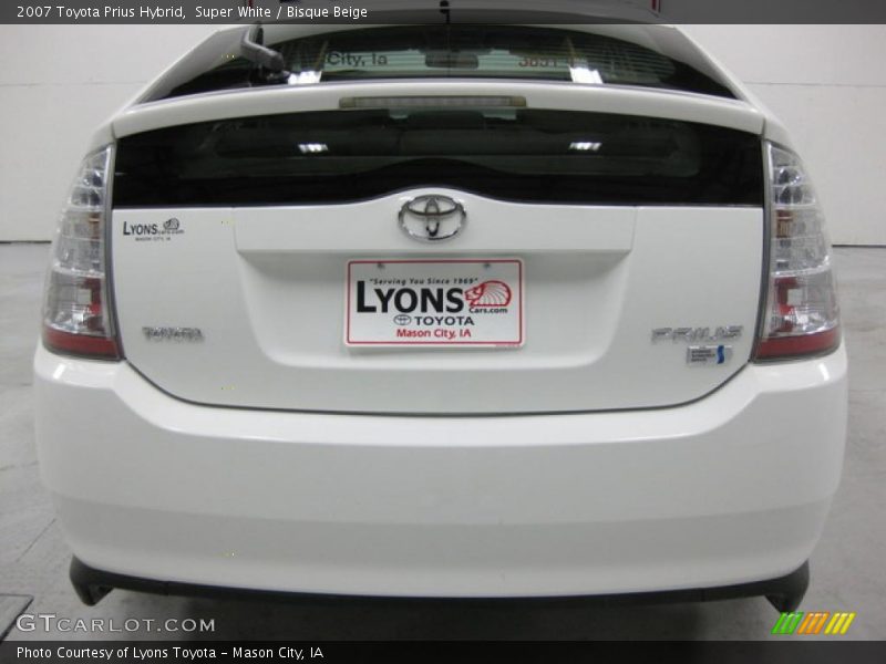 Super White / Bisque Beige 2007 Toyota Prius Hybrid