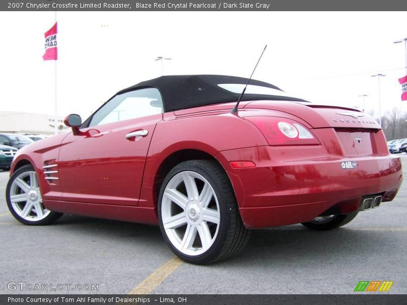  2007 Crossfire Limited Roadster Blaze Red Crystal Pearlcoat