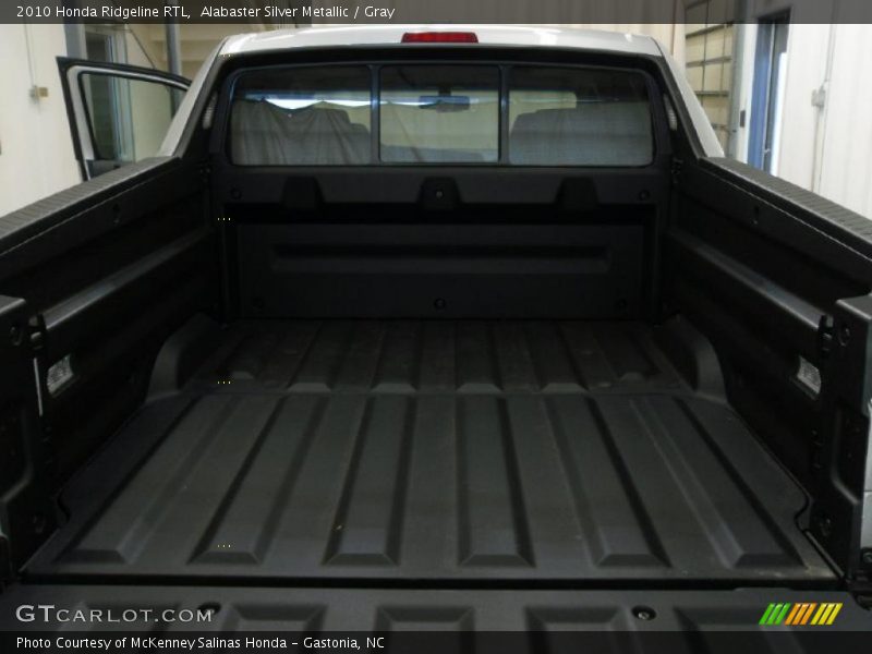 Alabaster Silver Metallic / Gray 2010 Honda Ridgeline RTL