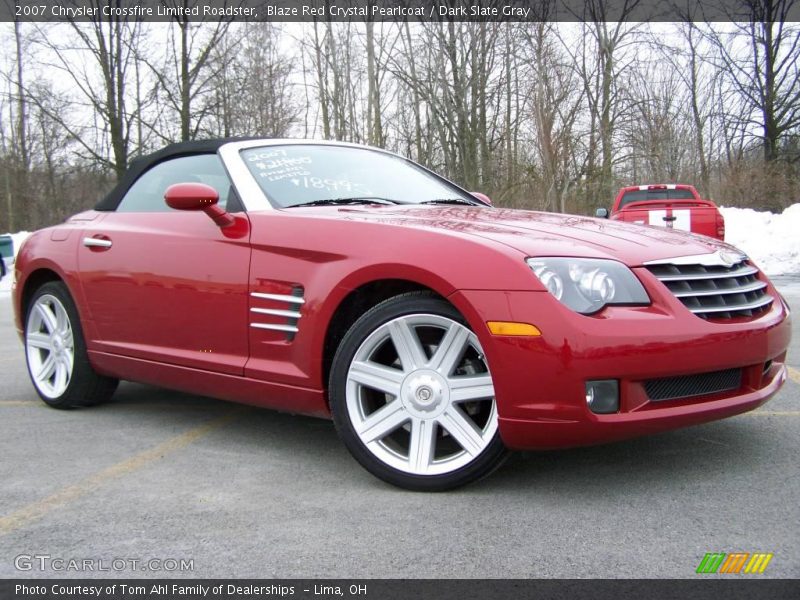 2007 Crossfire Limited Roadster Blaze Red Crystal Pearlcoat