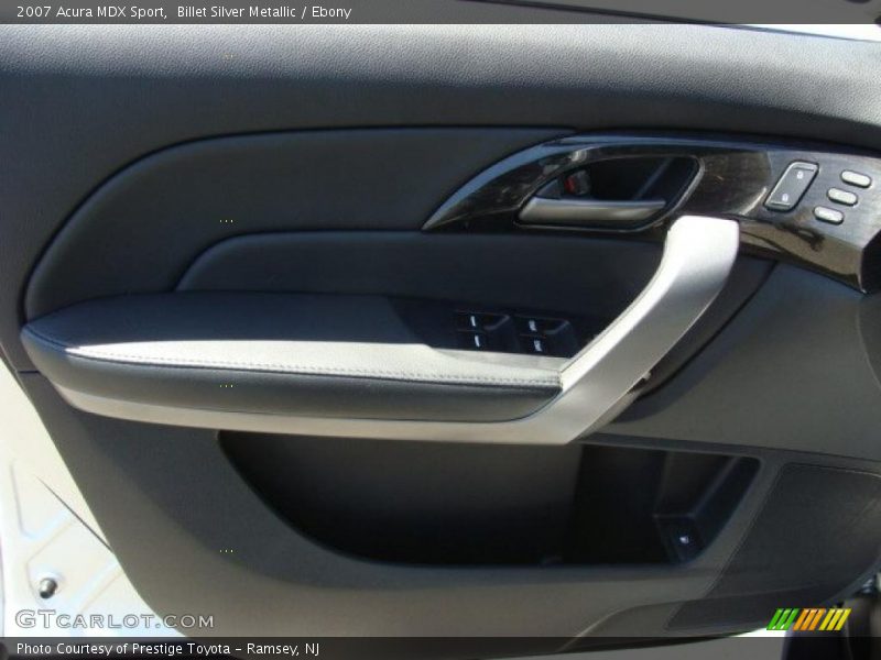 Billet Silver Metallic / Ebony 2007 Acura MDX Sport