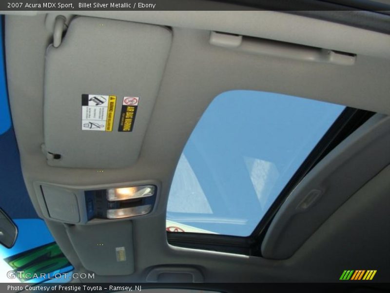 Billet Silver Metallic / Ebony 2007 Acura MDX Sport