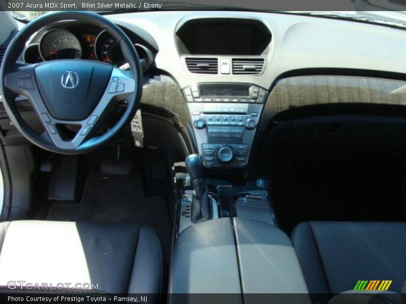 Billet Silver Metallic / Ebony 2007 Acura MDX Sport