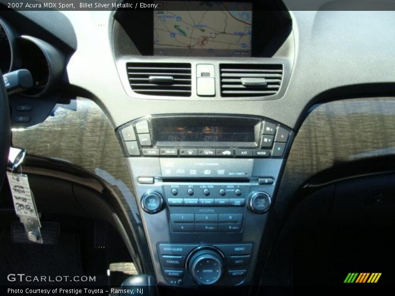 Billet Silver Metallic / Ebony 2007 Acura MDX Sport