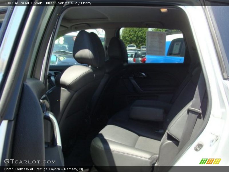 Billet Silver Metallic / Ebony 2007 Acura MDX Sport