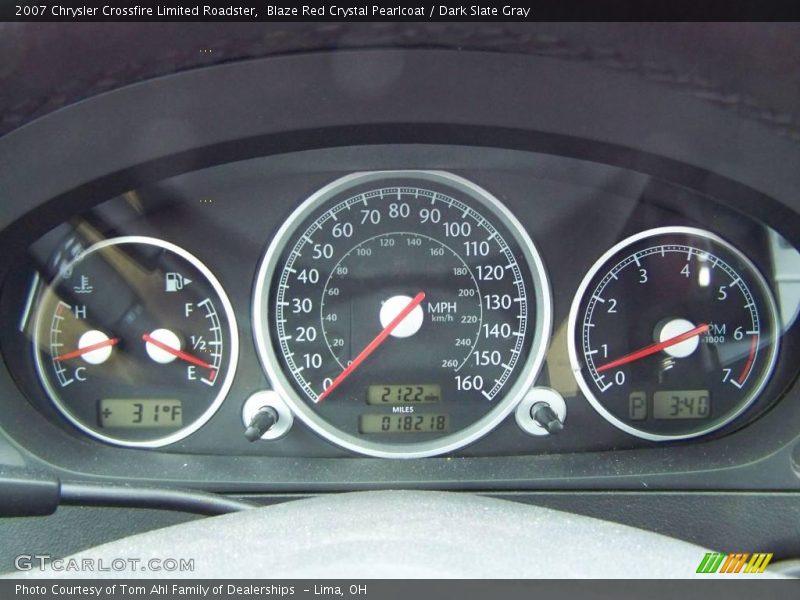  2007 Crossfire Limited Roadster Limited Roadster Gauges