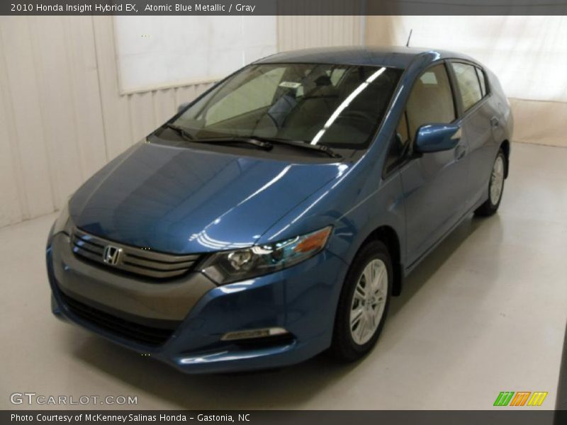 Atomic Blue Metallic / Gray 2010 Honda Insight Hybrid EX