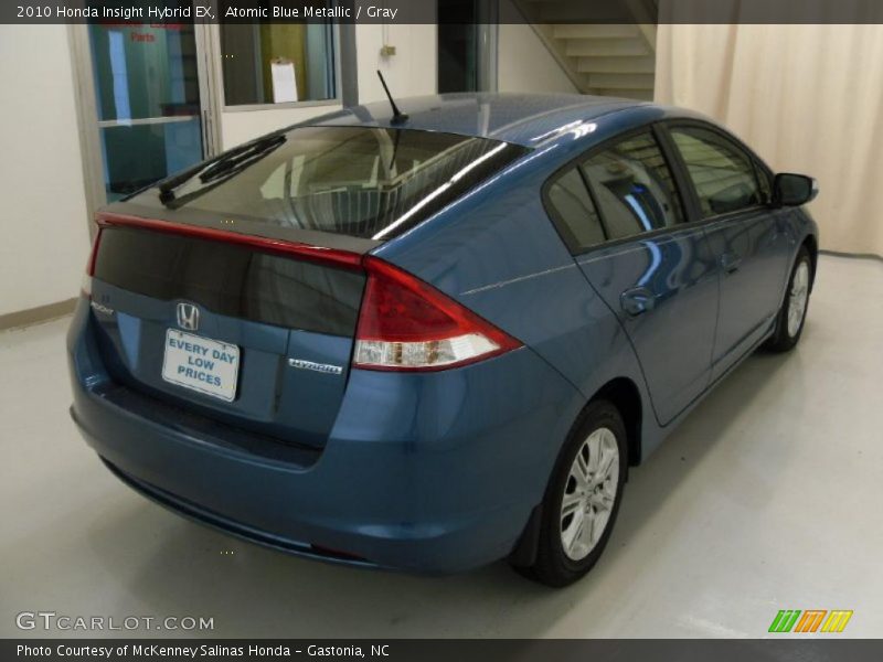 Atomic Blue Metallic / Gray 2010 Honda Insight Hybrid EX