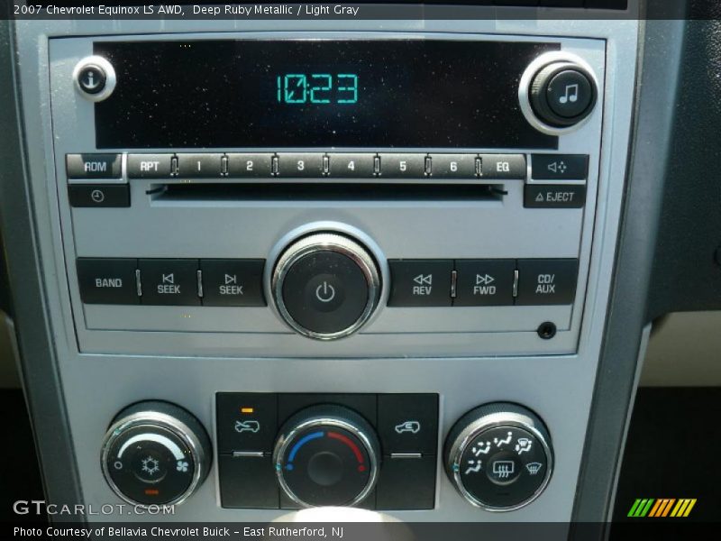 Deep Ruby Metallic / Light Gray 2007 Chevrolet Equinox LS AWD
