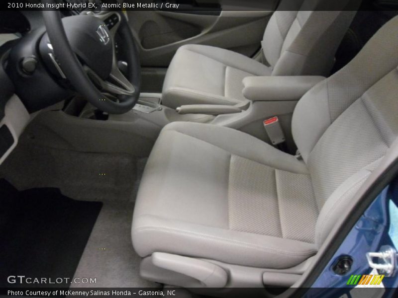 Atomic Blue Metallic / Gray 2010 Honda Insight Hybrid EX