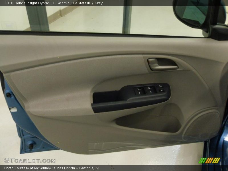 Atomic Blue Metallic / Gray 2010 Honda Insight Hybrid EX