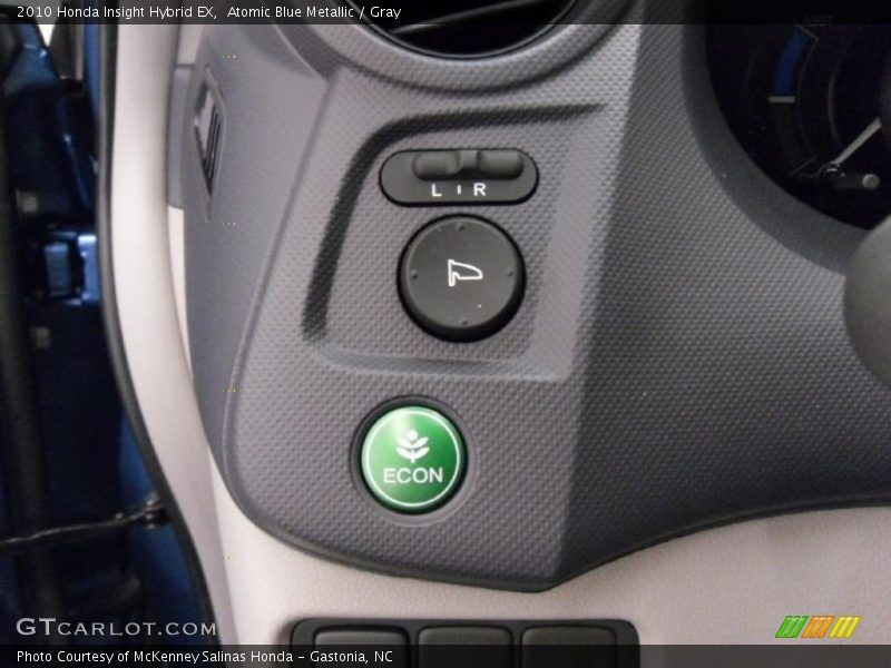 Atomic Blue Metallic / Gray 2010 Honda Insight Hybrid EX