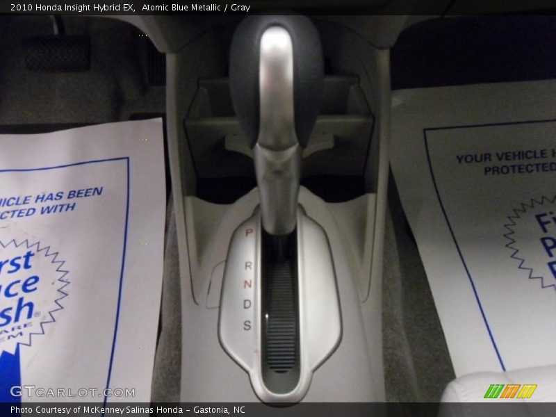 Atomic Blue Metallic / Gray 2010 Honda Insight Hybrid EX