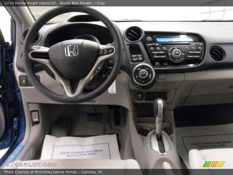 Atomic Blue Metallic / Gray 2010 Honda Insight Hybrid EX