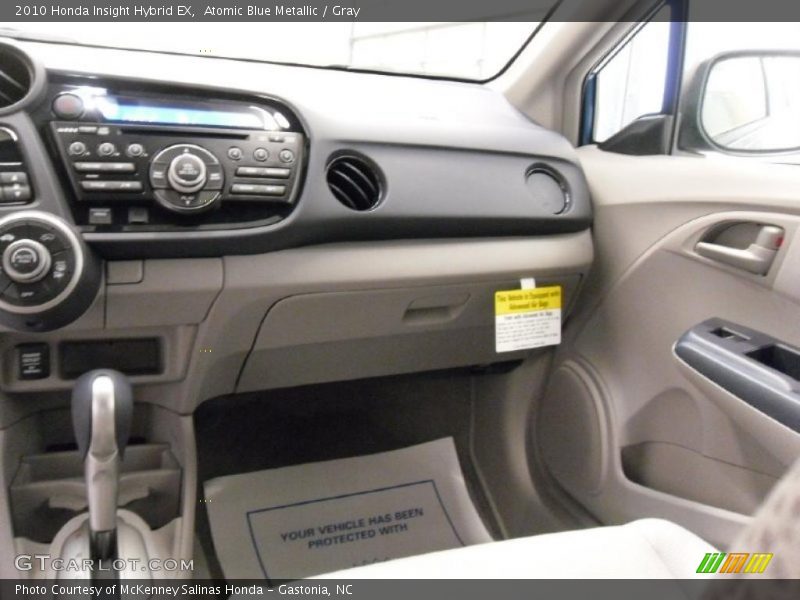 Atomic Blue Metallic / Gray 2010 Honda Insight Hybrid EX