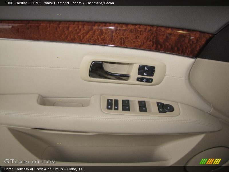 White Diamond Tricoat / Cashmere/Cocoa 2008 Cadillac SRX V6