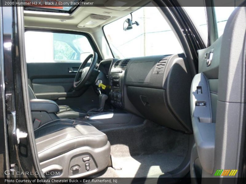 Black / Ebony Black/Pewter 2008 Hummer H3 X