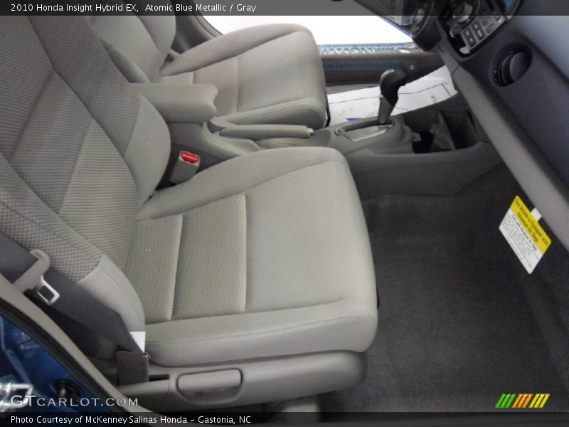 Atomic Blue Metallic / Gray 2010 Honda Insight Hybrid EX