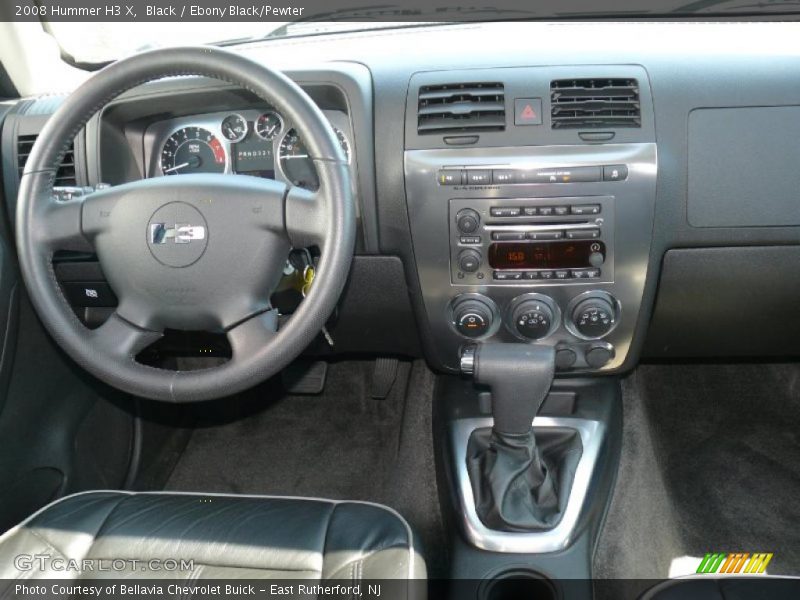 Black / Ebony Black/Pewter 2008 Hummer H3 X