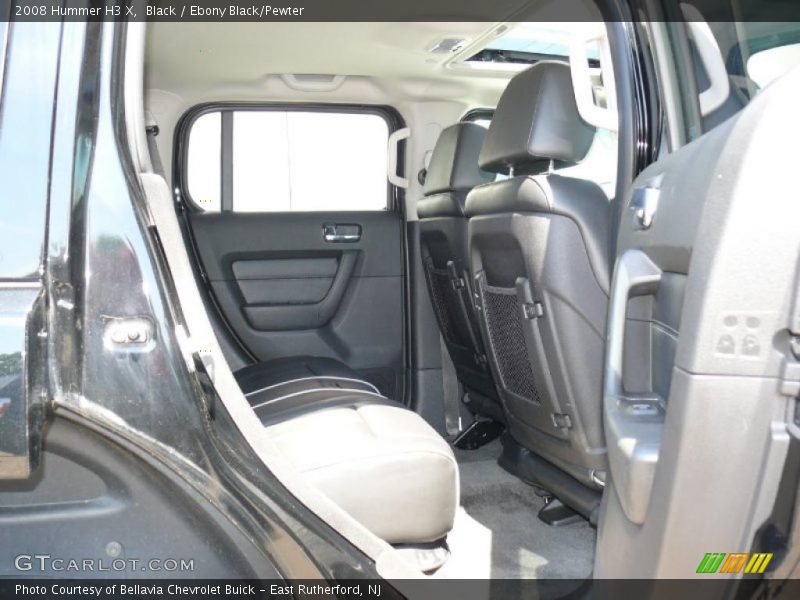 Black / Ebony Black/Pewter 2008 Hummer H3 X