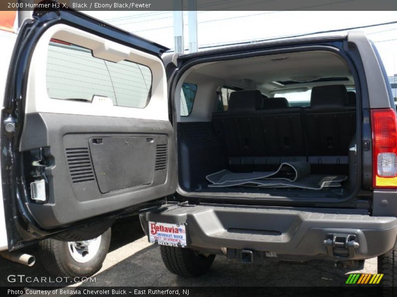 Black / Ebony Black/Pewter 2008 Hummer H3 X