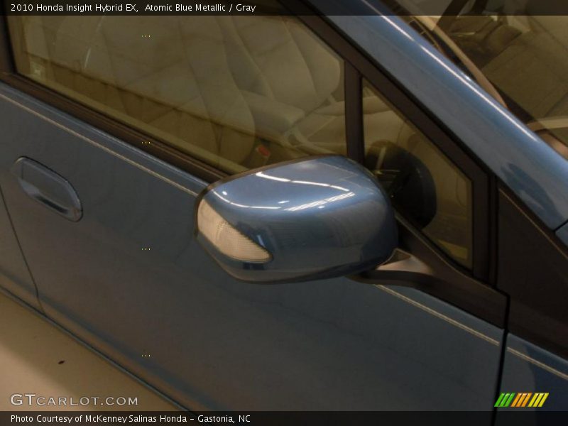 Atomic Blue Metallic / Gray 2010 Honda Insight Hybrid EX