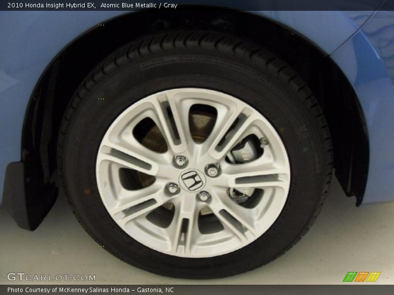 Atomic Blue Metallic / Gray 2010 Honda Insight Hybrid EX