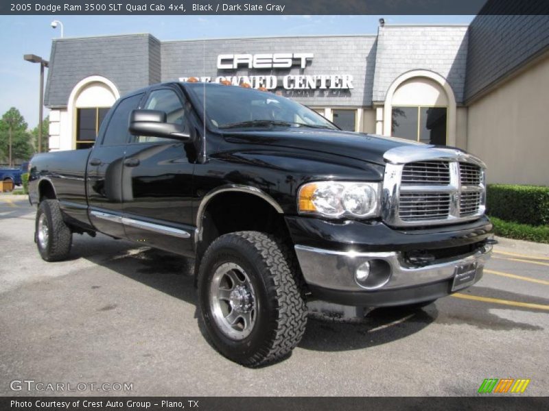 Black / Dark Slate Gray 2005 Dodge Ram 3500 SLT Quad Cab 4x4