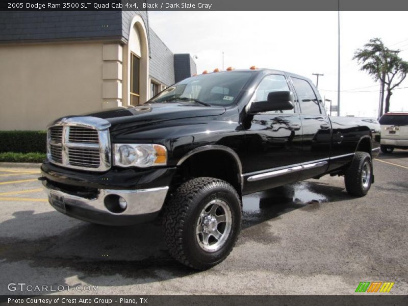 Black / Dark Slate Gray 2005 Dodge Ram 3500 SLT Quad Cab 4x4