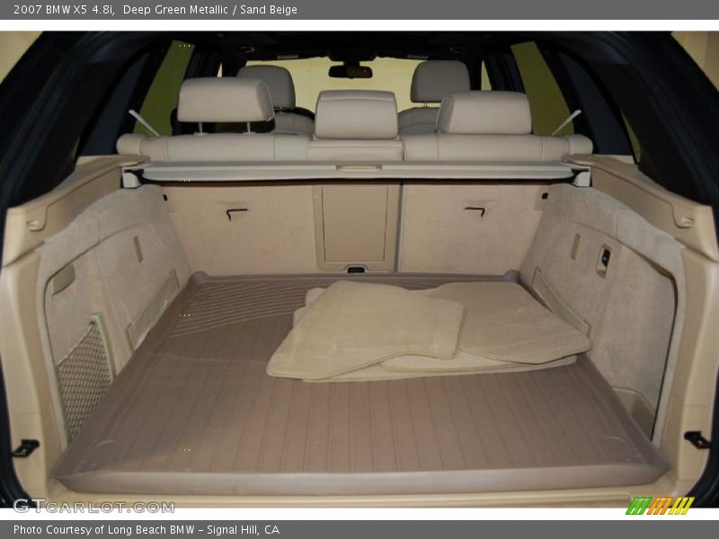 Deep Green Metallic / Sand Beige 2007 BMW X5 4.8i