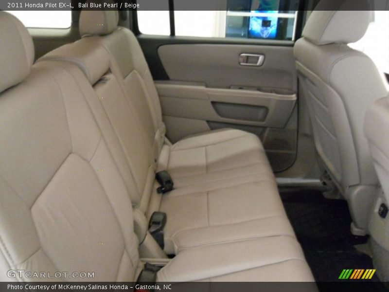 Bali Blue Pearl / Beige 2011 Honda Pilot EX-L