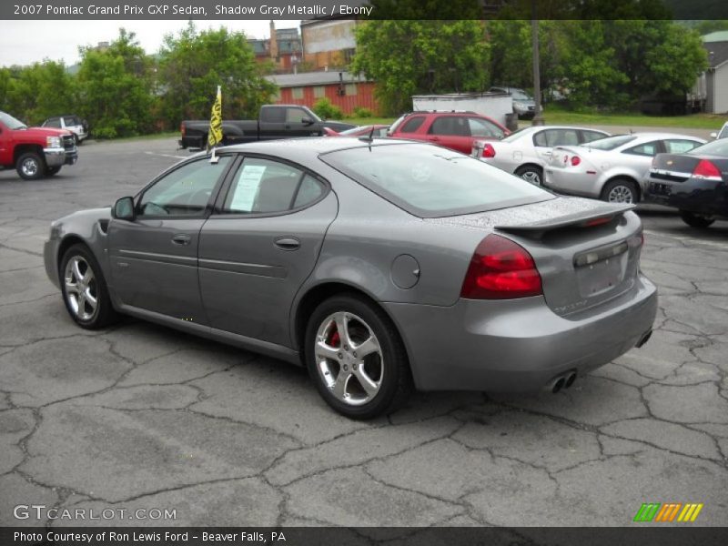 Shadow Gray Metallic / Ebony 2007 Pontiac Grand Prix GXP Sedan
