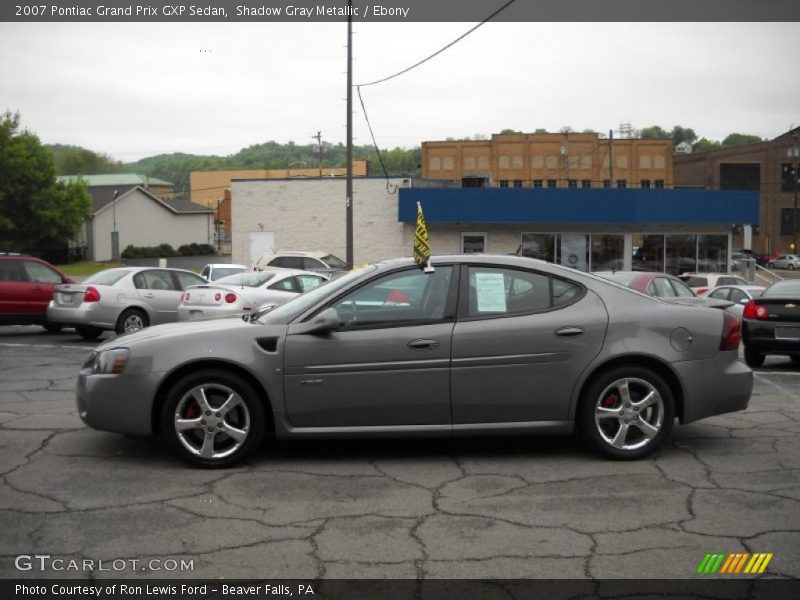 Shadow Gray Metallic / Ebony 2007 Pontiac Grand Prix GXP Sedan